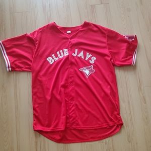 Toronto Blue Jays special edition Canada day jersey George springer